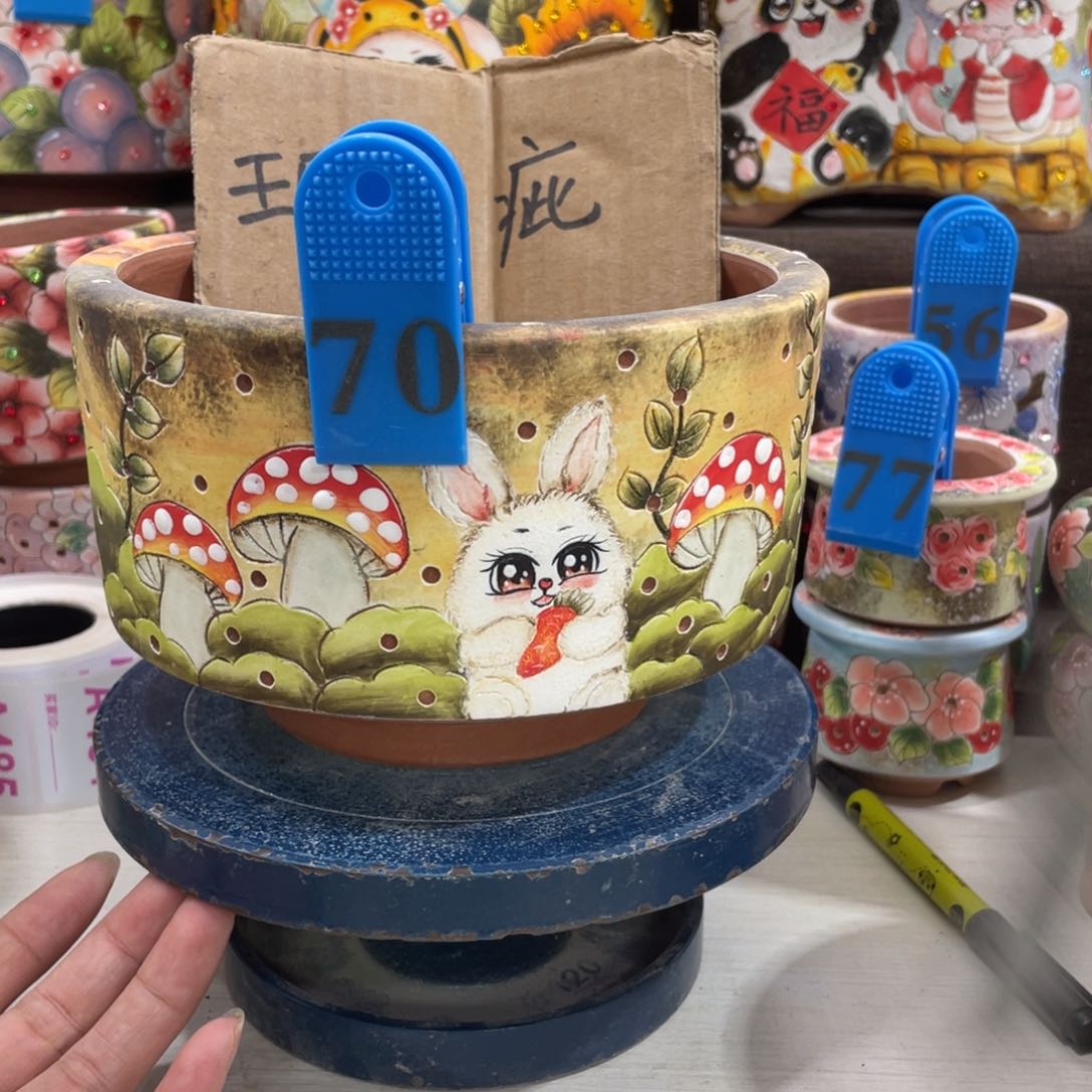 红陶多肉花盆特价