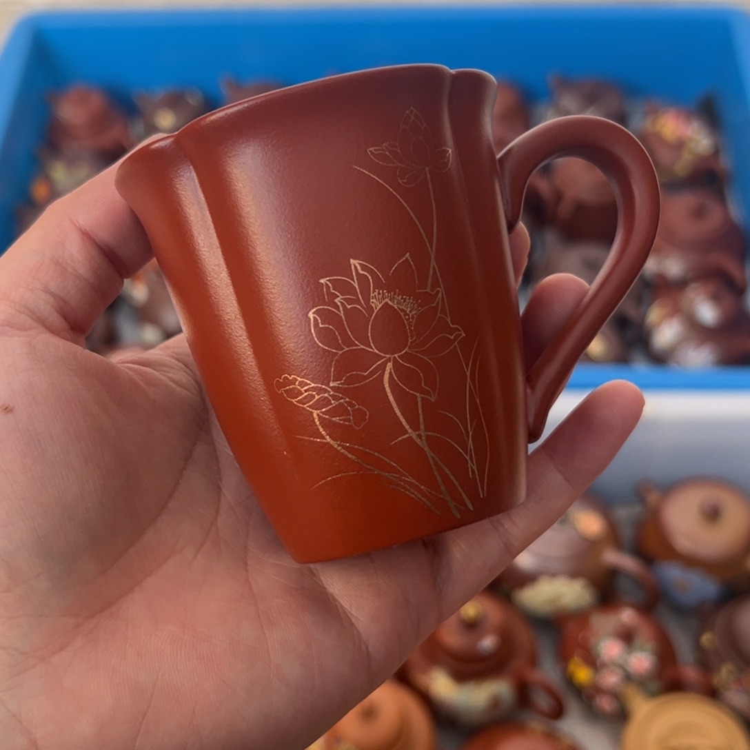 紫砂茶壶特价浮力主人杯