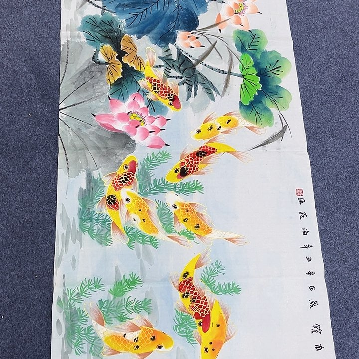 国画手绘的画法是用