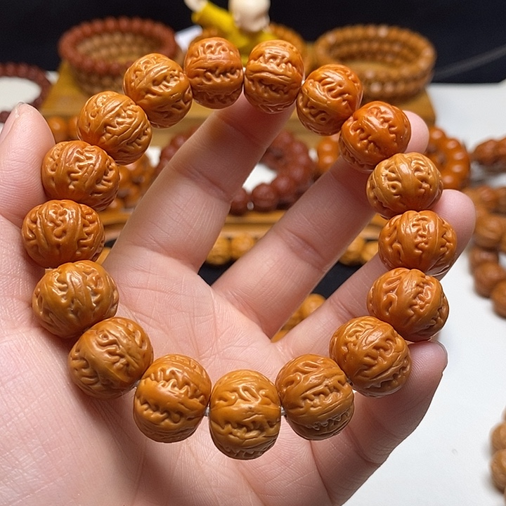 猴头核桃吊坠猴头