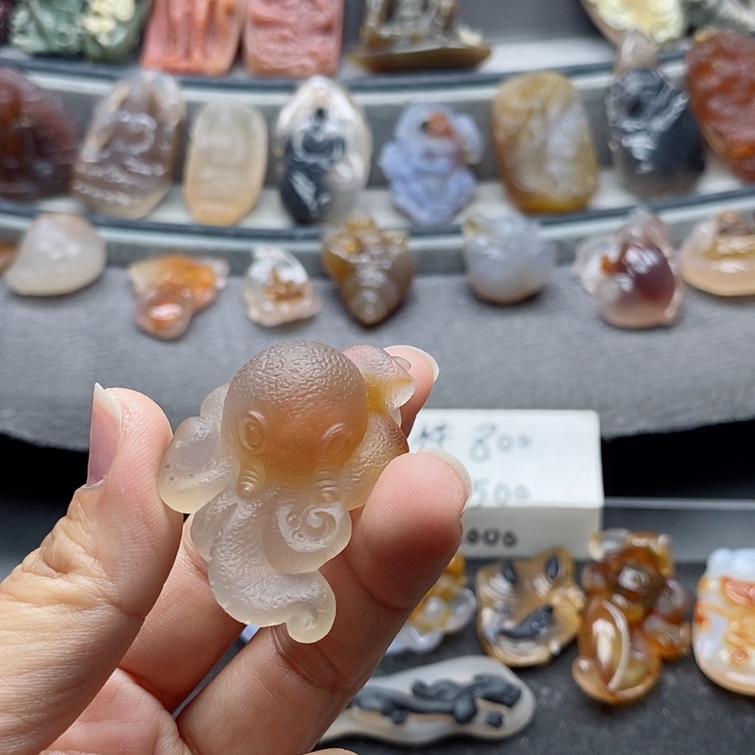 【闪购商品】未镶嵌吊坠定制玛瑙