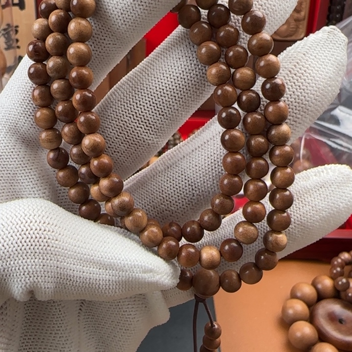 l***Q檀香木0.6多圈 奶香 沉水 