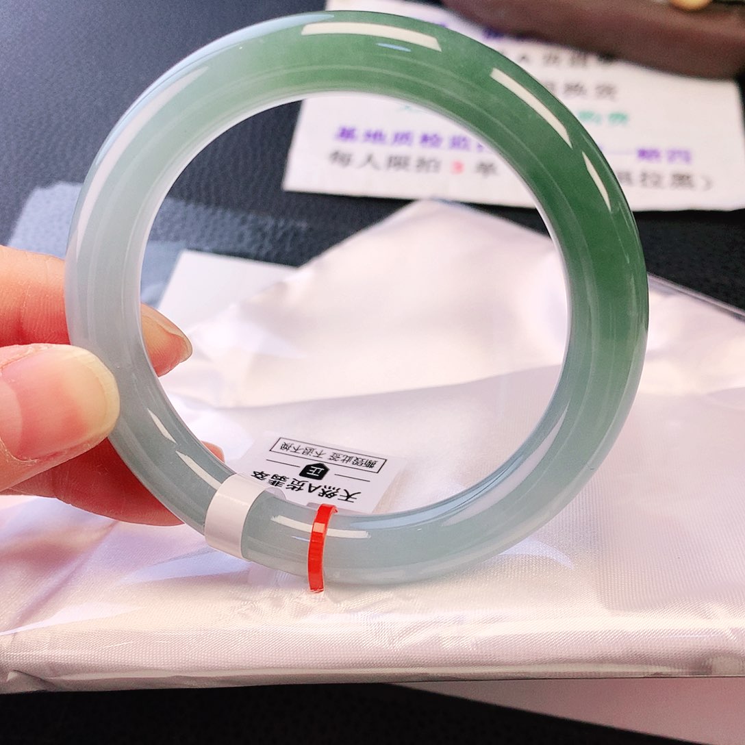 未镶嵌手镯翡翠54圆