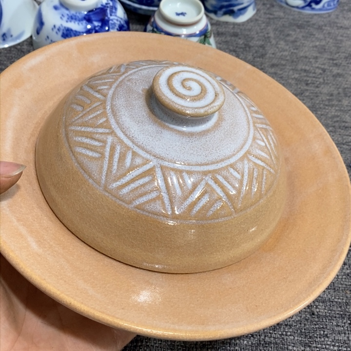 紫砂茶杯非常漂亮好看的碗