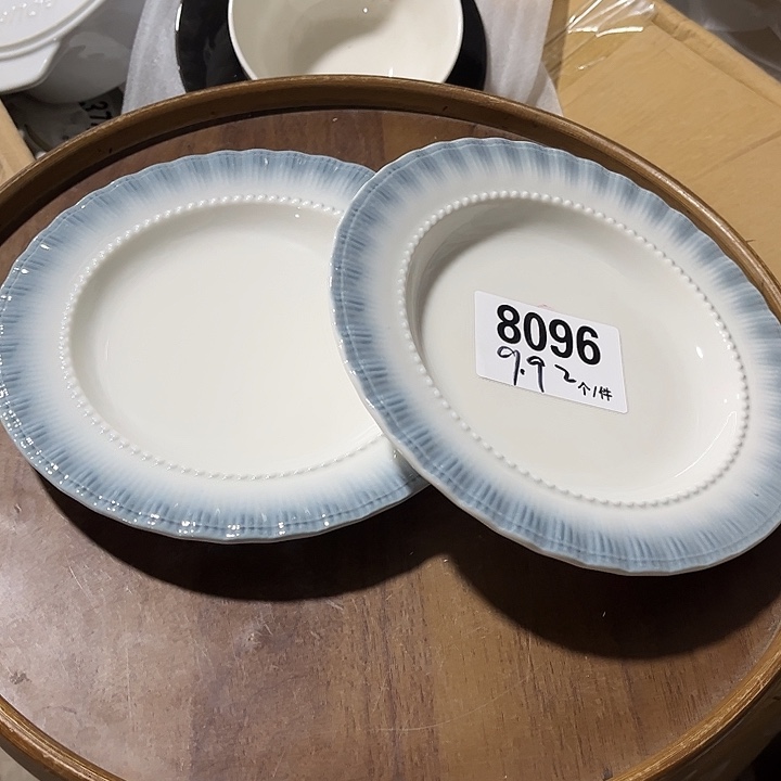 瓷微瑕外贸餐具8096