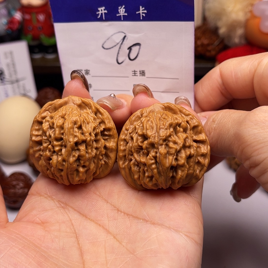 吊坠文玩核桃四座楼38+