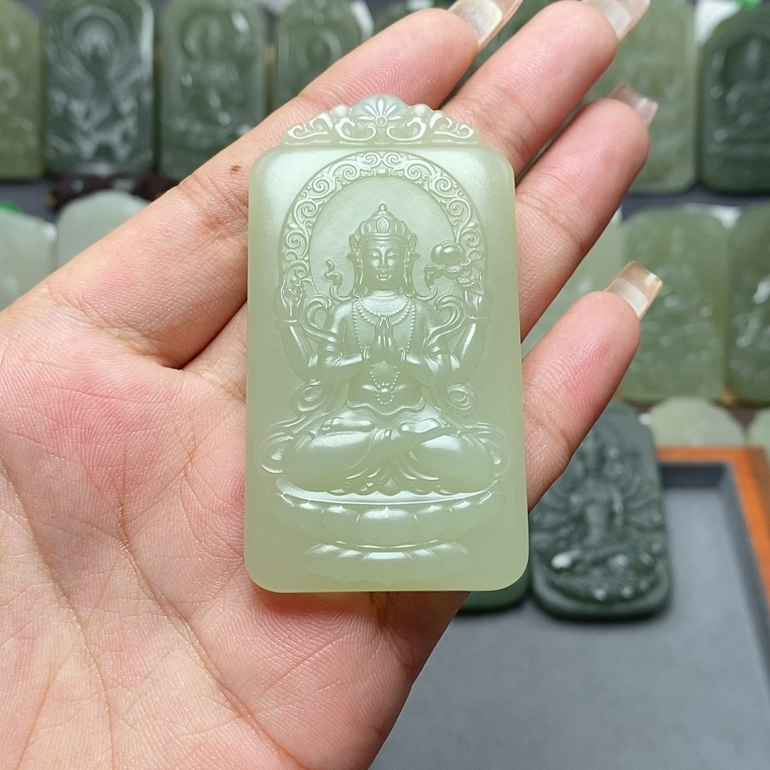 【闪购商品】和田玉颈饰未镶嵌君*