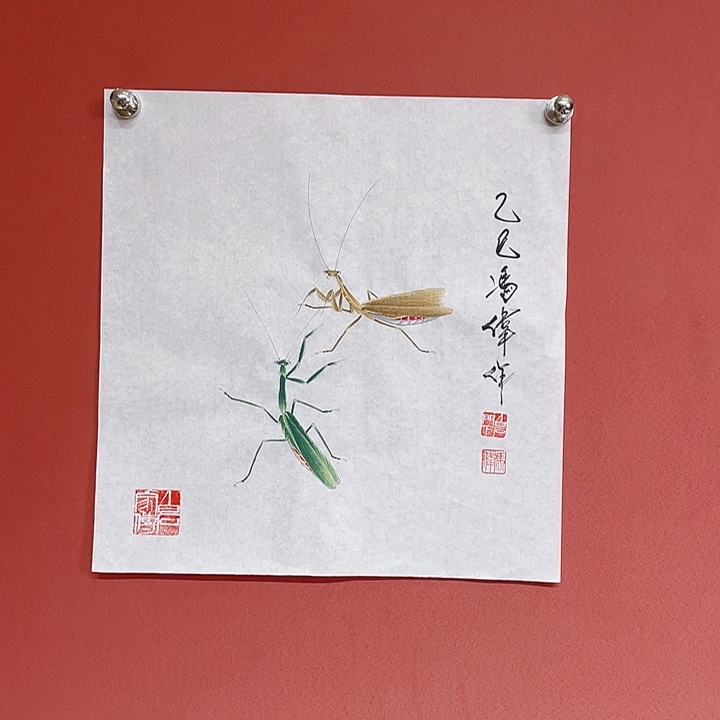 国画冯老师手绘作品