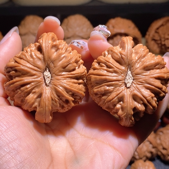 文玩核桃把件尚*珠白狮子补差价