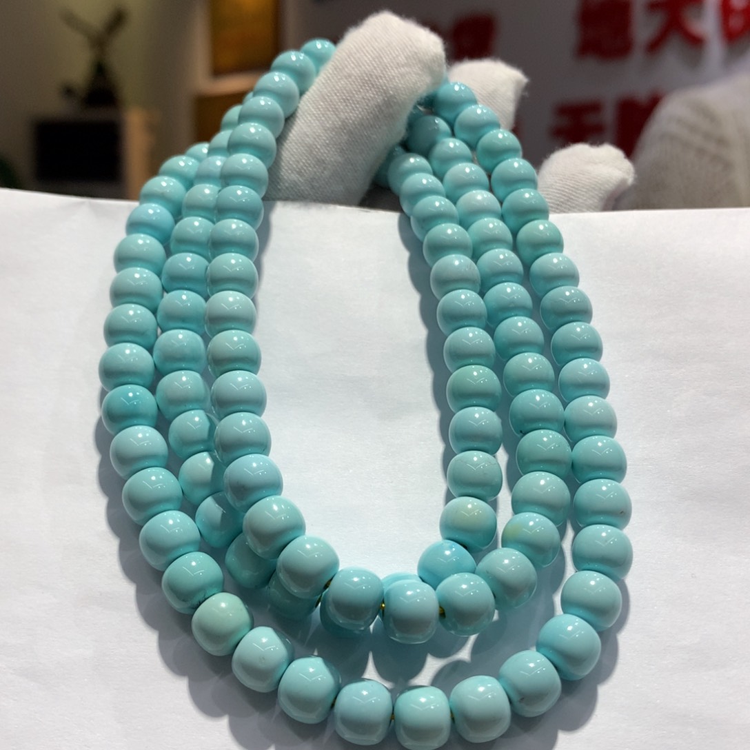 绿松石未镶嵌长链