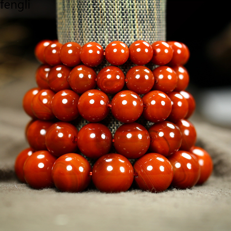 F30川料南红15m手串