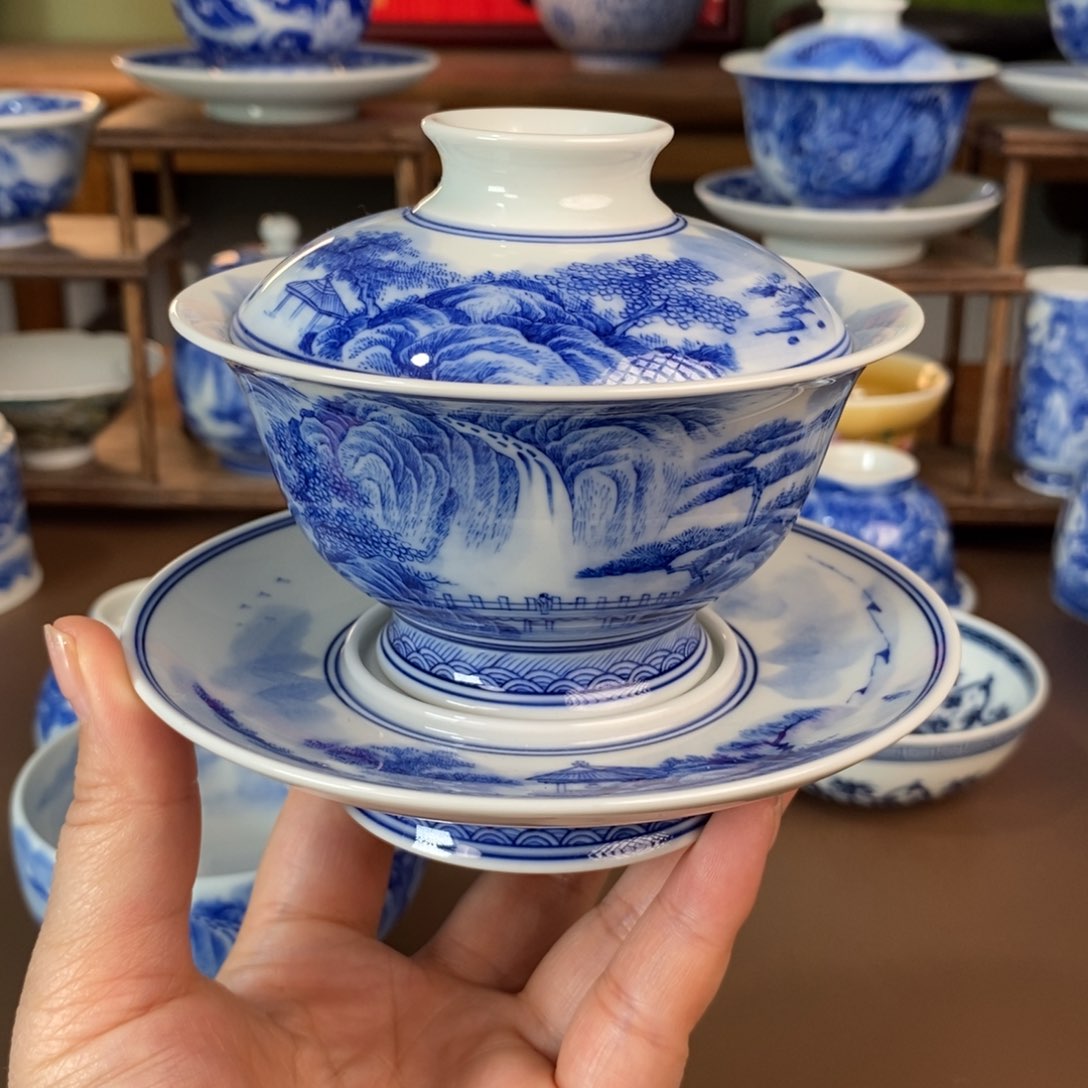 景德镇陶瓷手工手绘