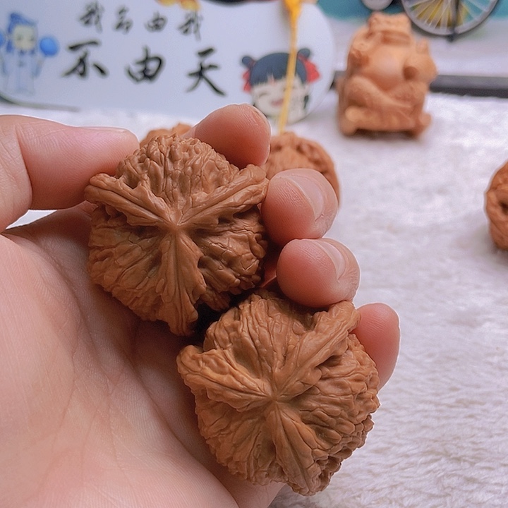 吊坠文玩核桃-***单三棱