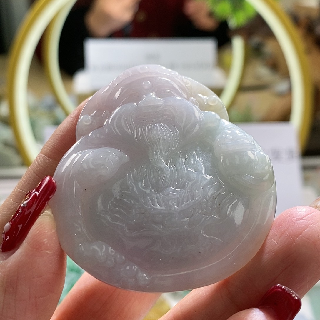 【闪购商品】翡翠颈饰未镶嵌财神
