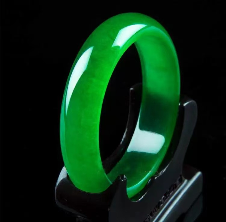 【赵公子专属】缅甸帝王正阳绿天然A货手镯-多样性发货