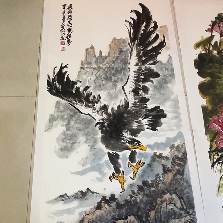 国画张圣敏先生纯手绘作品
