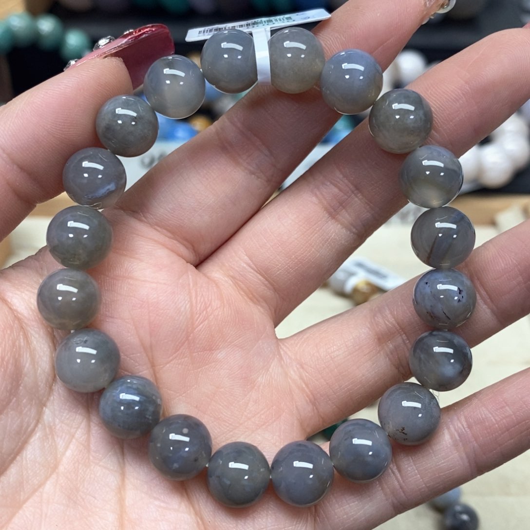 硅化珊瑚（珊瑚玉）手链未镶嵌036