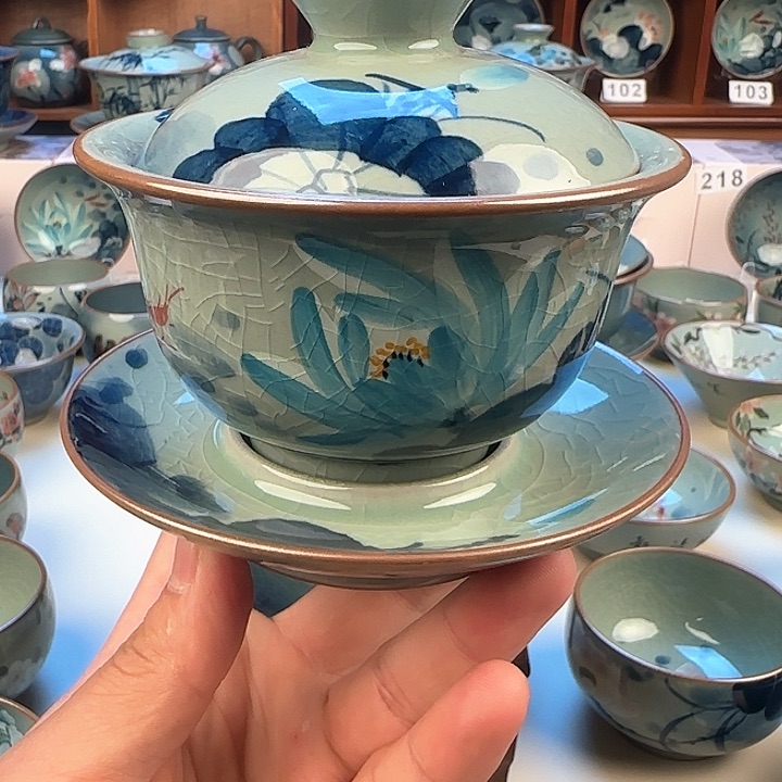 景德镇陶瓷陶瓷杯茶具