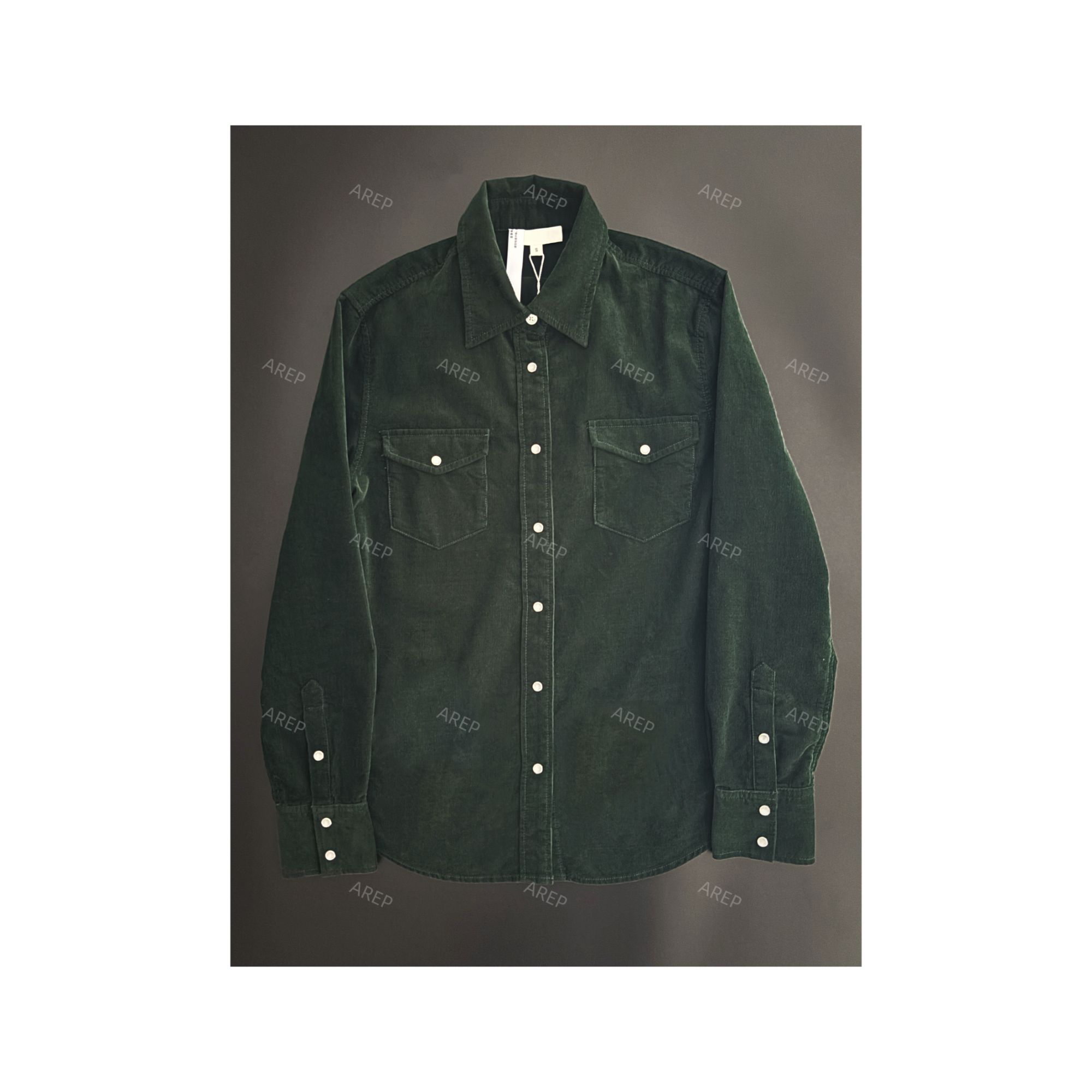 AREP 高品质“重磅新疆棉”时尚复古水洗轻奢老钱衬衫 MYAZWC100503