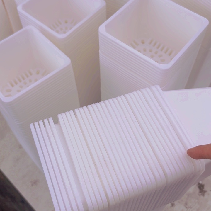 120白方盆11公分高8公分12个