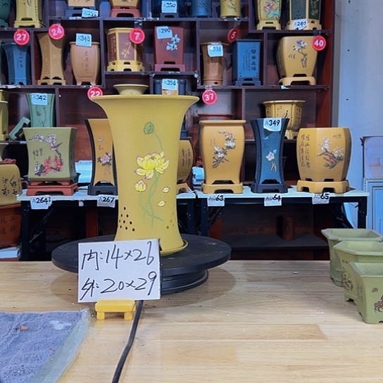 【闪购商品】陶瓷紫砂花盆