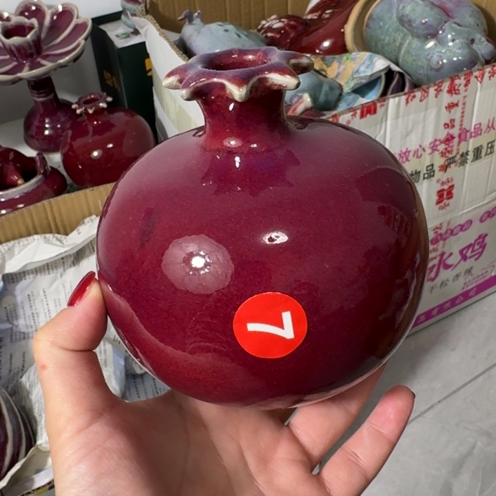 陶摆件郑家钧窑摆件