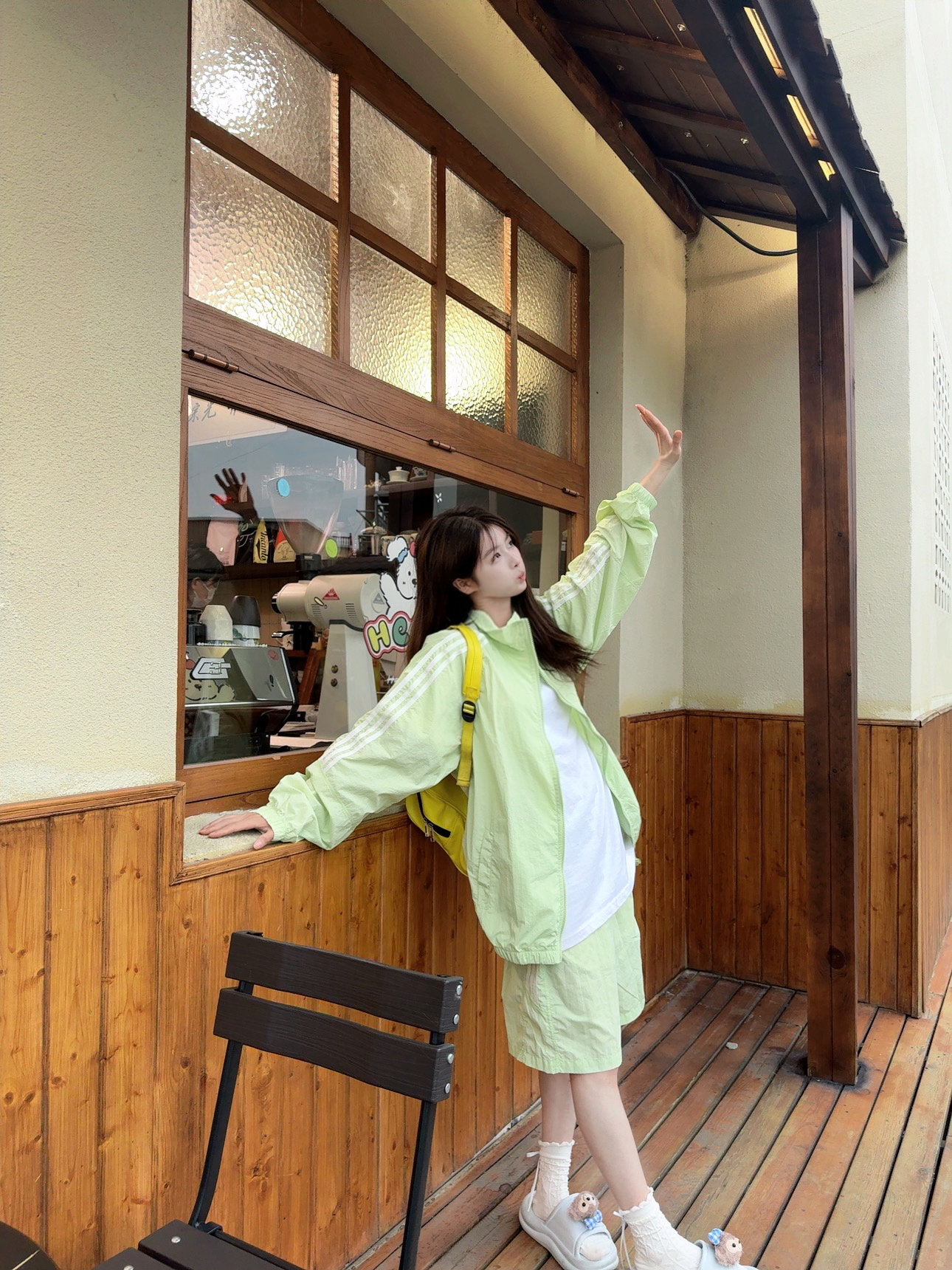 防晒衣男女夏季防紫外线upf50+轻薄透气条纹宽松短裤运动套装休闲
