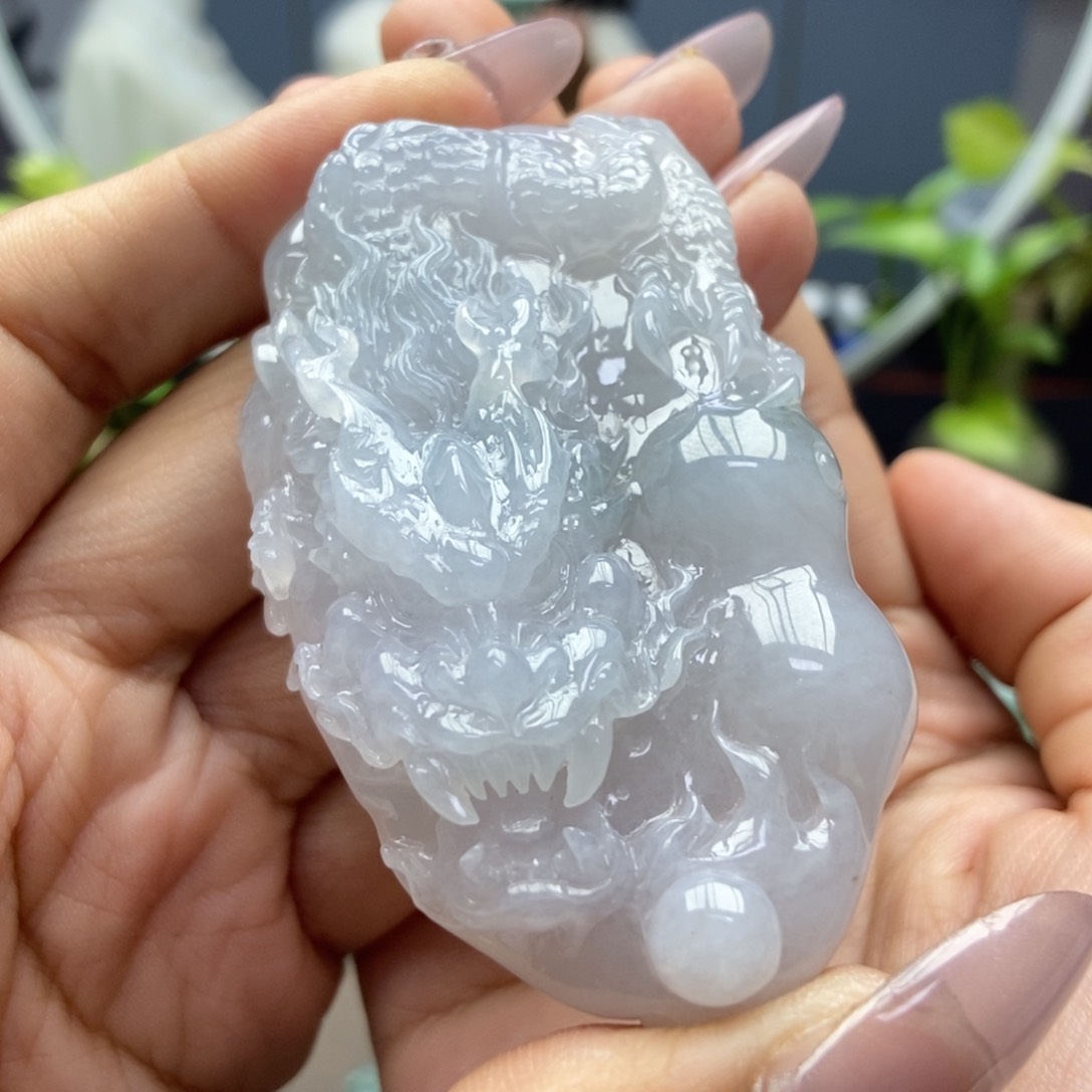 翡翠颈饰未镶嵌吊坠13