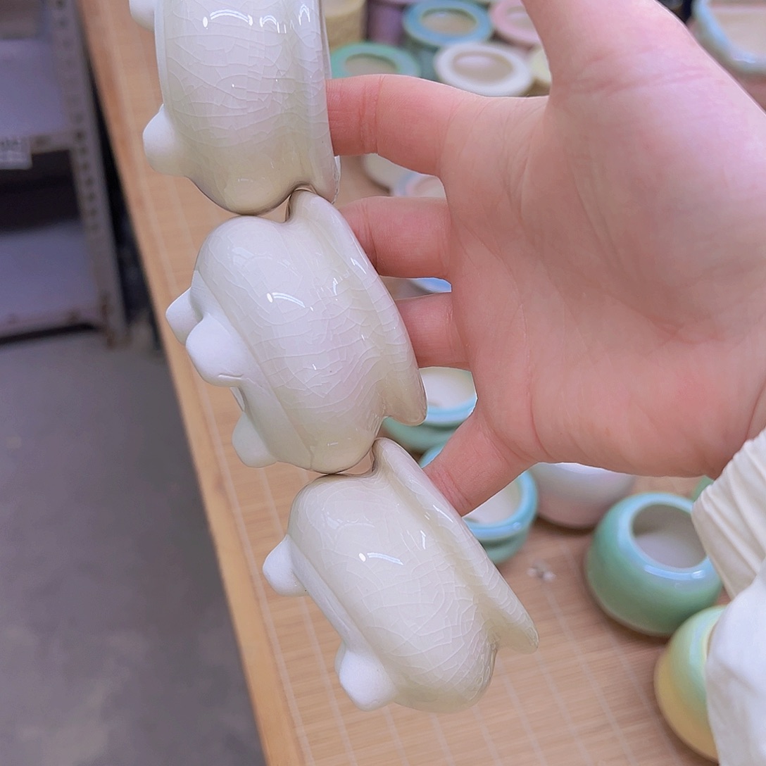 红陶陶瓷花盆当场满12包邮