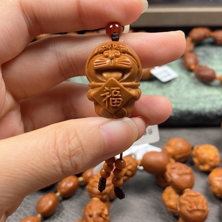 橄榄核手串/手链机器猫