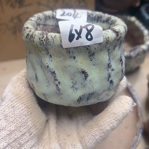 红陶粗陶花盆手工