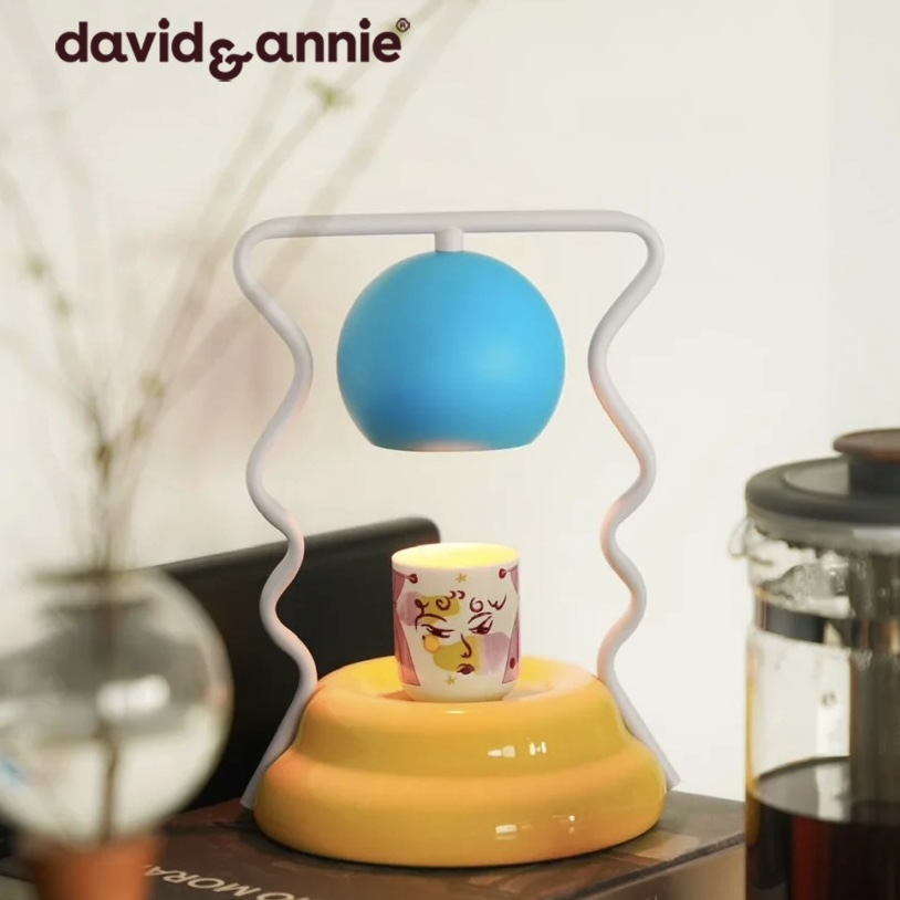 david&annie蘑菇屋无火香薰融蜡灯调温卧室氛围设计创意礼物摆件
