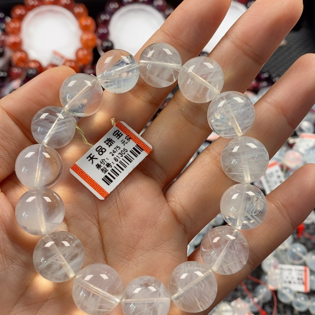水晶手链：81305未镶嵌?**中