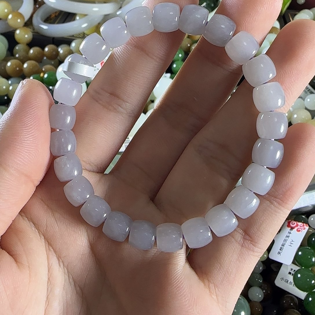 和田玉手链未镶嵌31