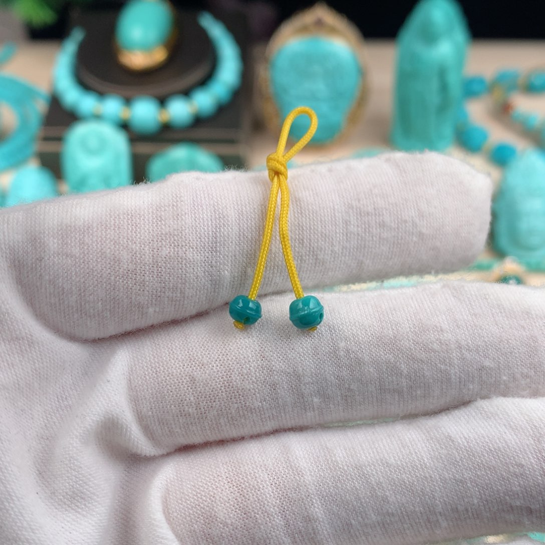 【闪购商品】绿松石珠宝半成品未镶嵌