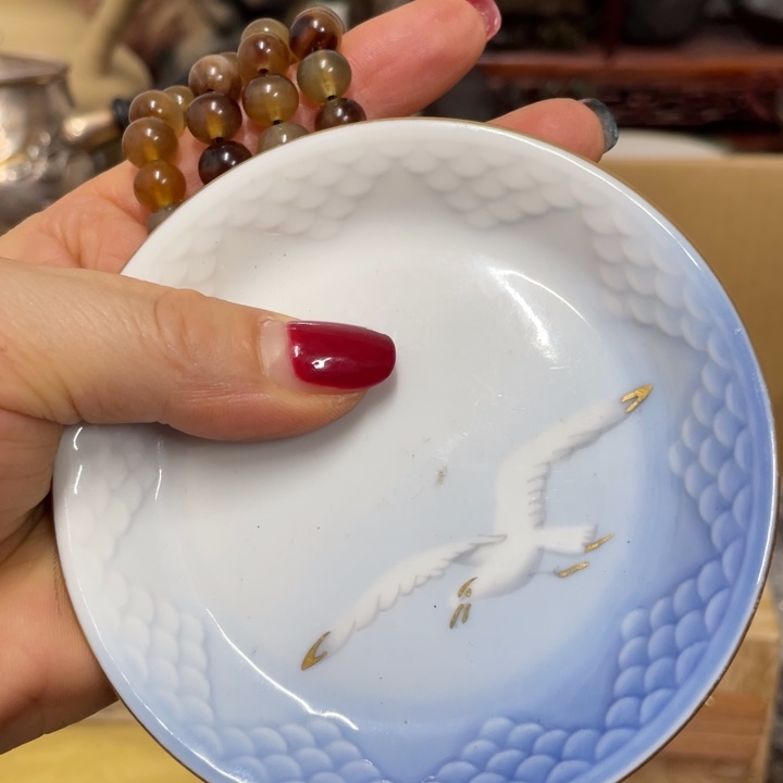 瓷中古艺术品摆件