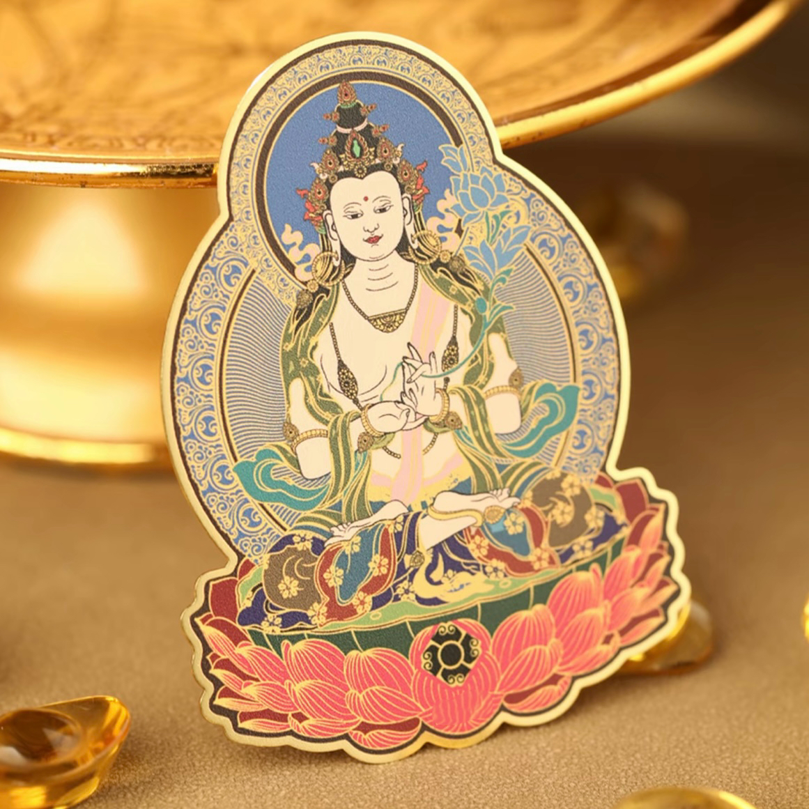 莲花禅寺   手机贴