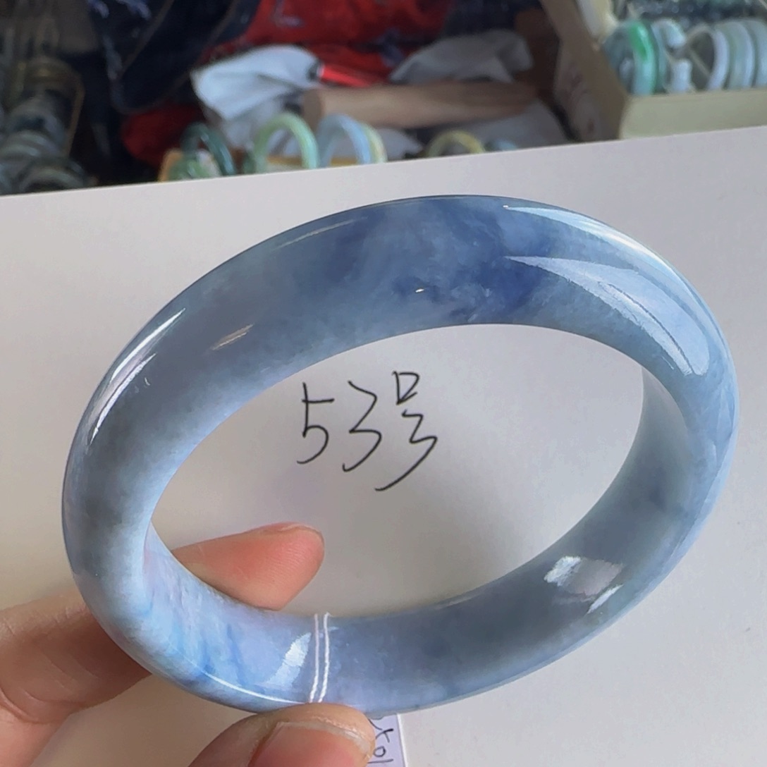 翡翠手镯未镶嵌老坑58.8