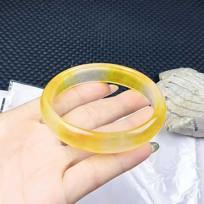 （聚宝严选）黄系飘花手系镯妈妈款精致精美百搭时尚