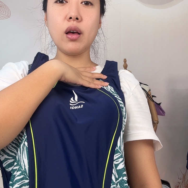 xl一件蓝色高定一件