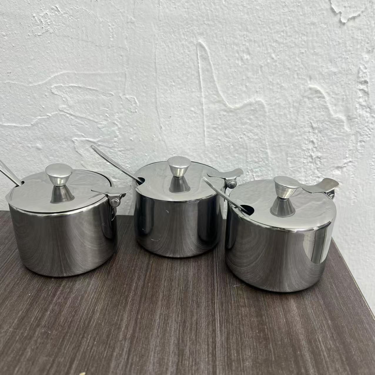 尾货调味罐三个配勺子高档家用款居家必备【汤姆粉丝专属】