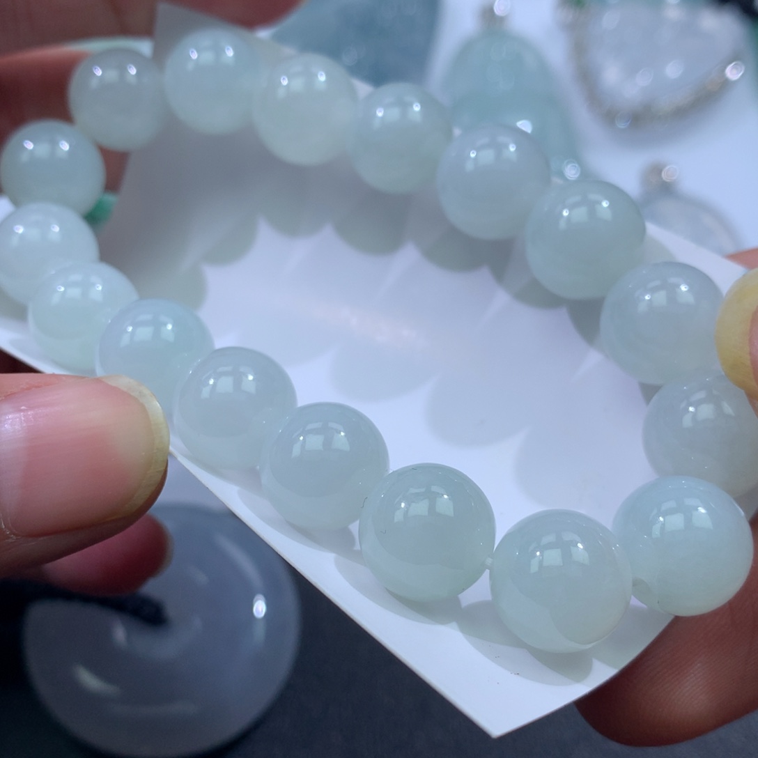 颈饰未镶嵌翡翠缅甸天然A货翡翠