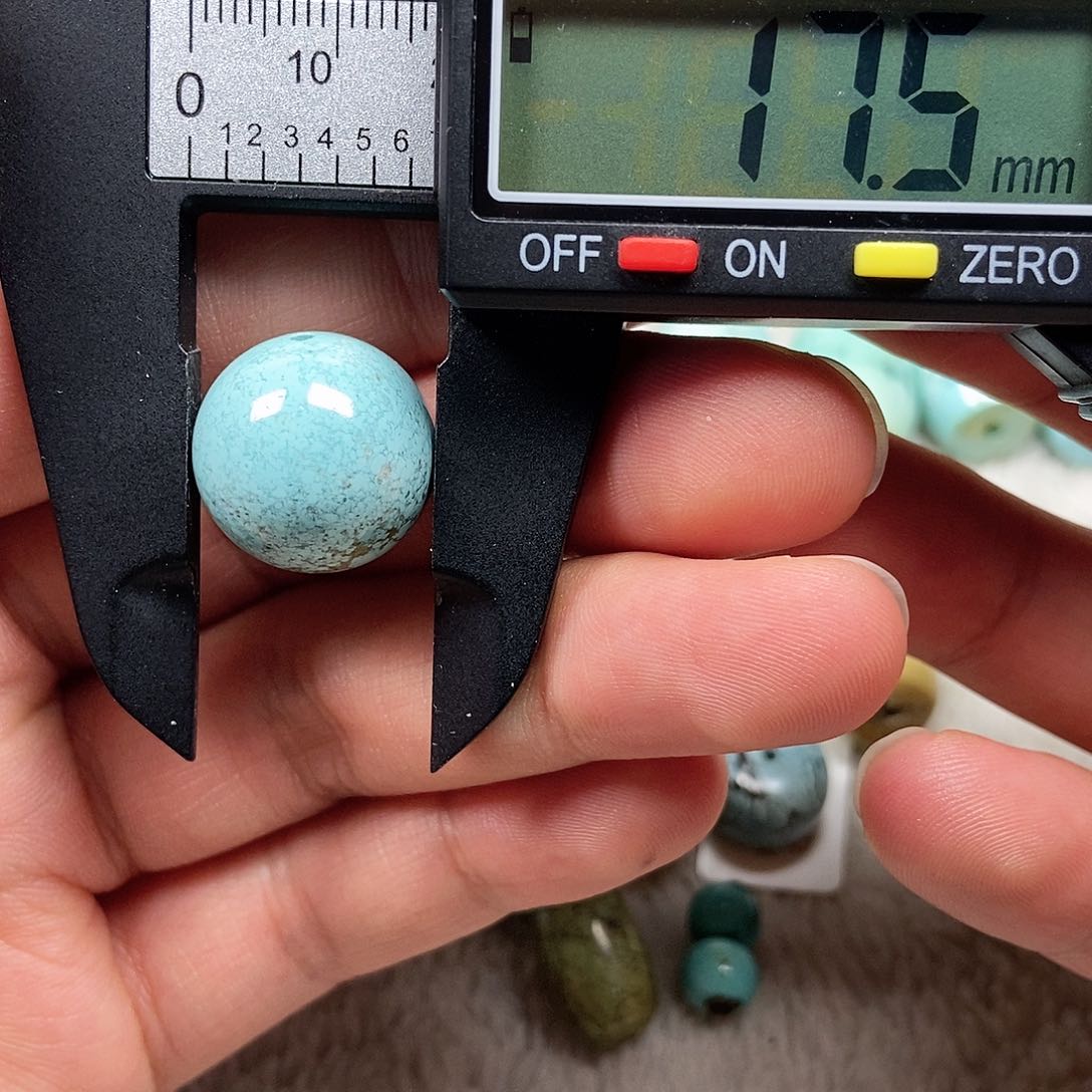 未镶嵌绿松石珠宝半成品