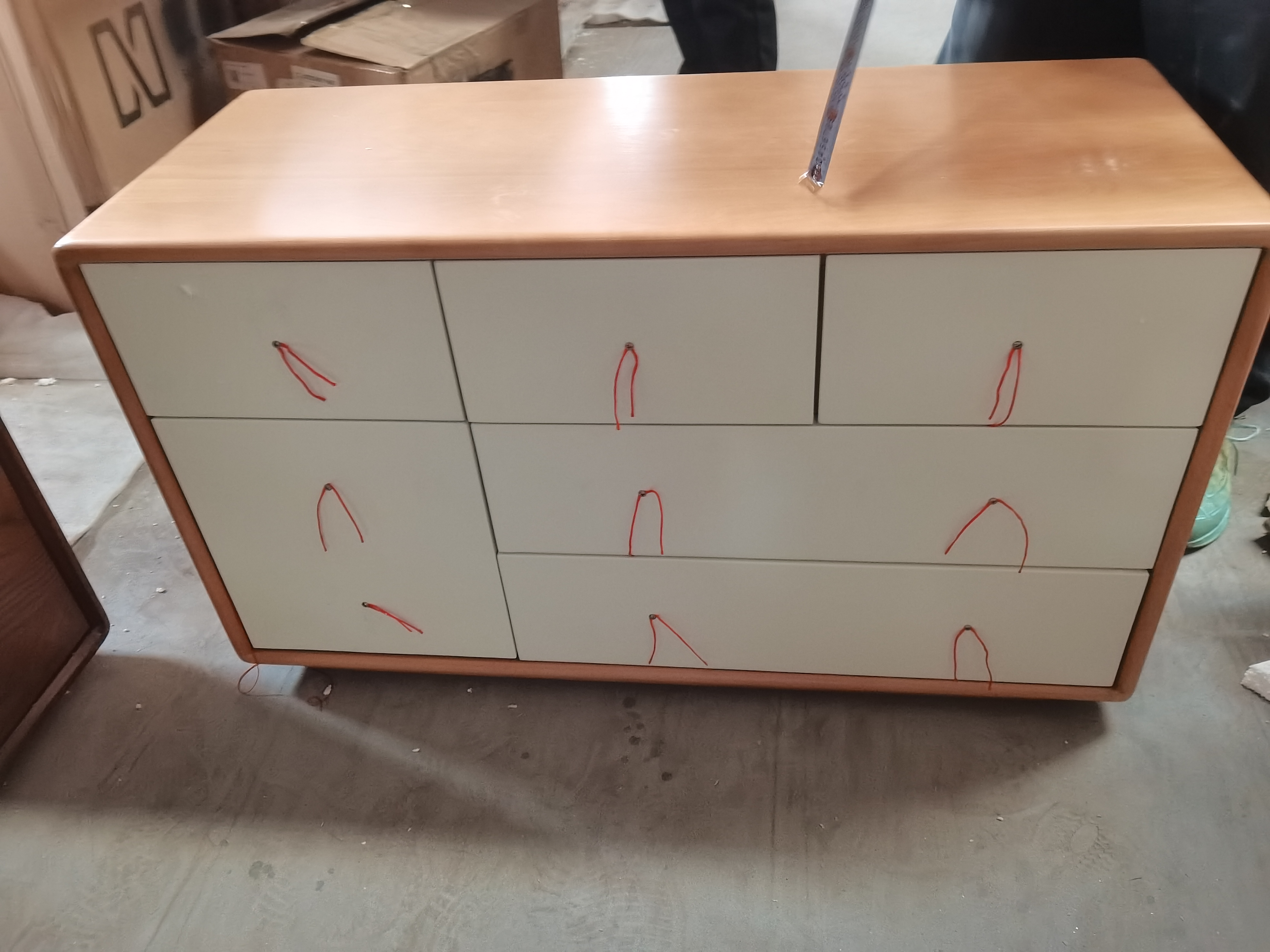 一门五斗柜100*40*67瑕疵无售后