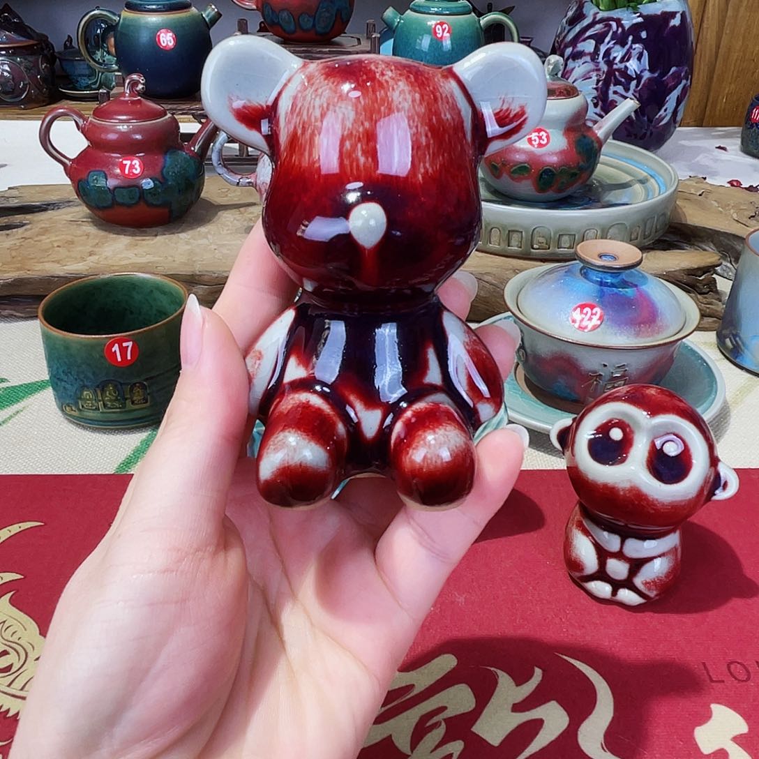 壶禹州钧瓷艺术作品