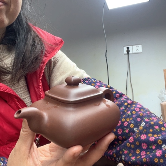 紫砂茶壶@**生泥料底槽清