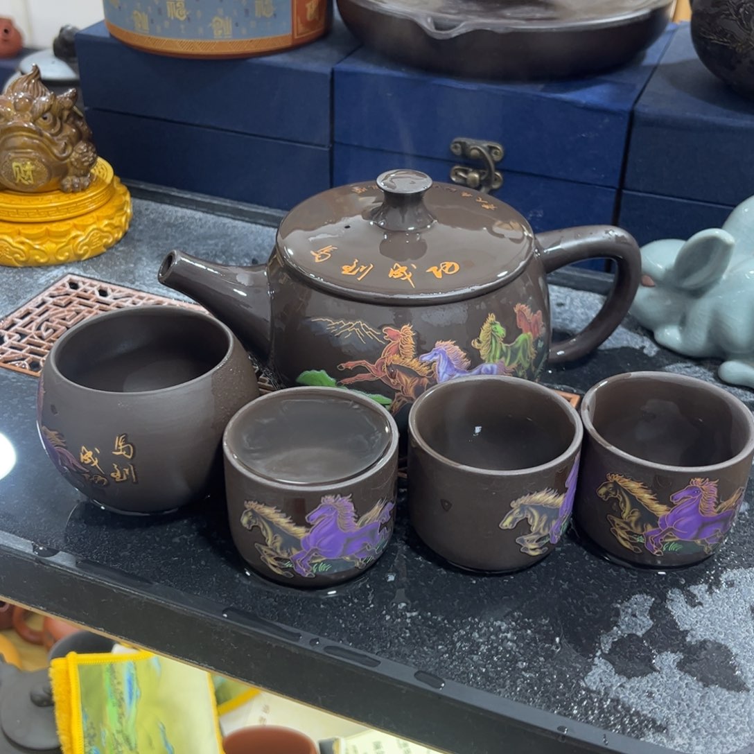 紫砂茶杯紫砂壶一壶4杯