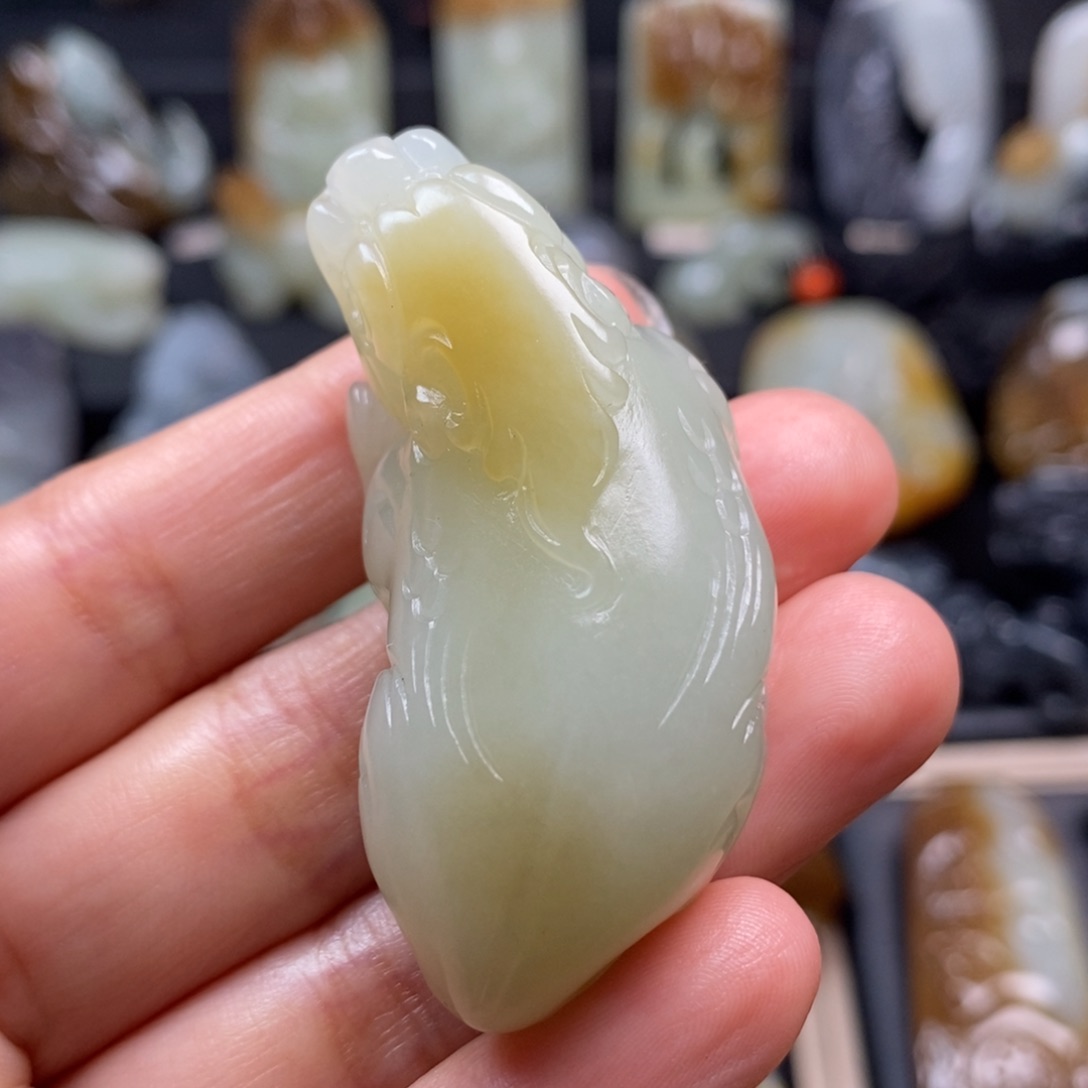 和田玉挂件未镶嵌