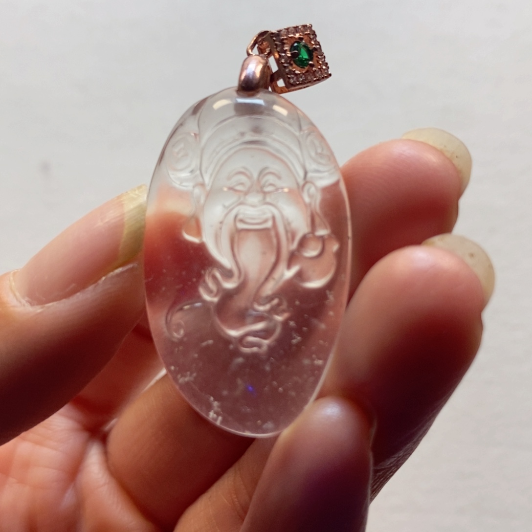 石英质玉颈饰未镶嵌