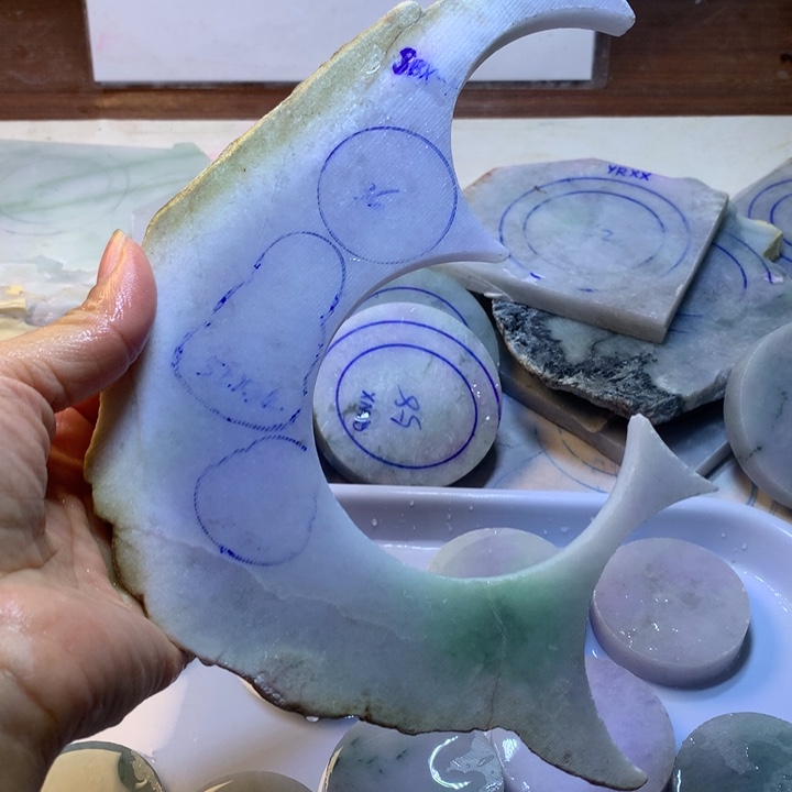 定制翡翠未镶嵌翡翠玉石